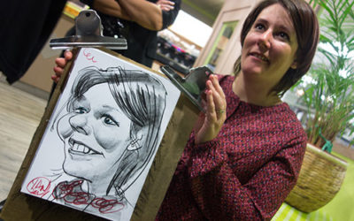 Animation caricature Grenoble